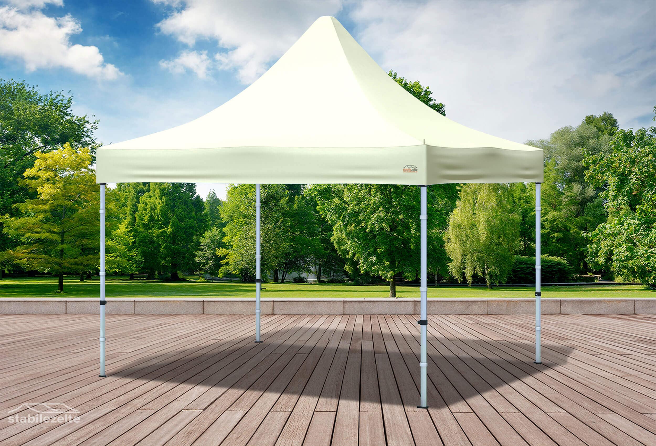 3x3 m Faltzelt Dachplane beige