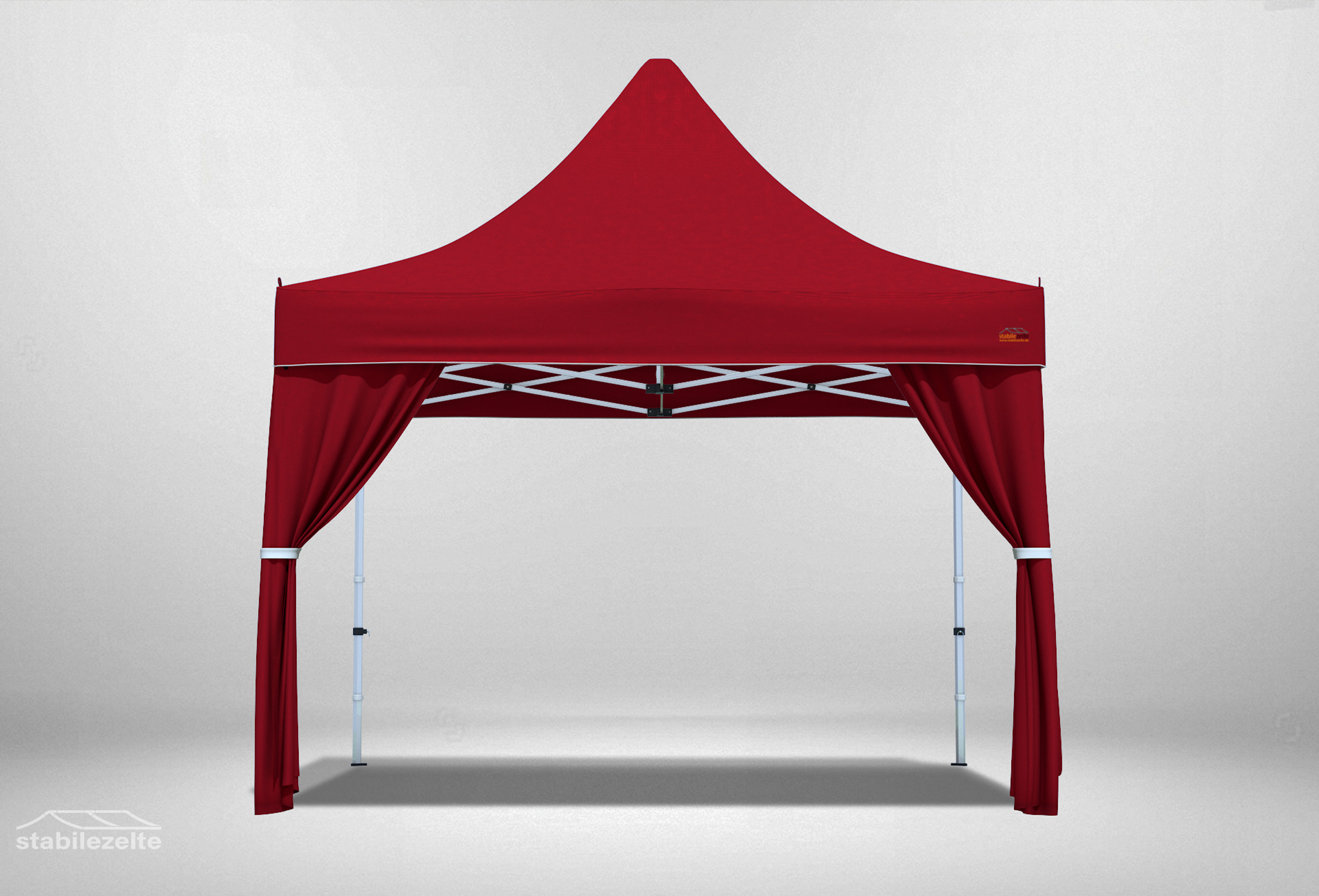 2 Stück Verzierungsschal für Faltpavillons BORDEAUX