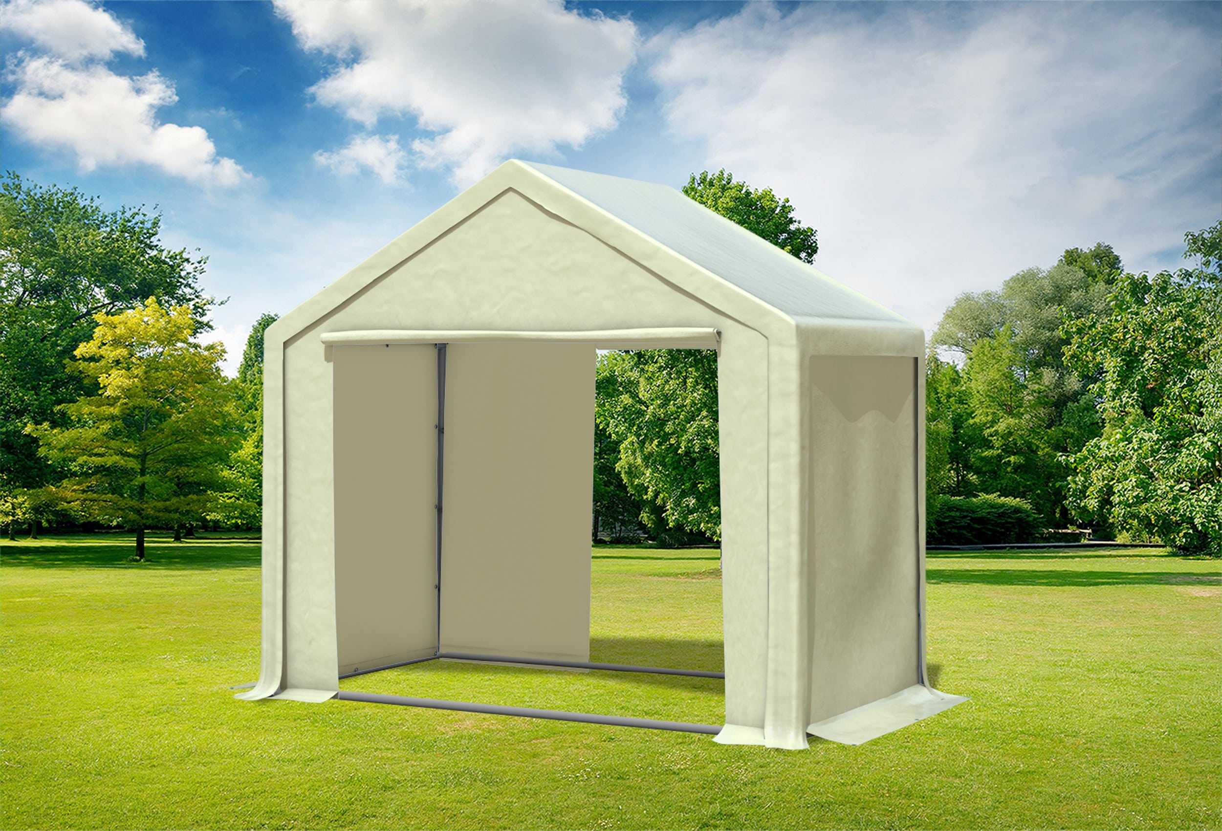 3x2 m Partyzelt, PVC Beige