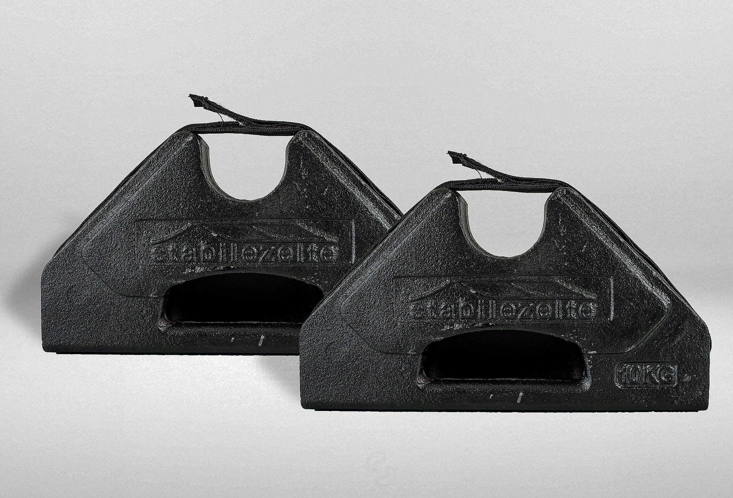 PROFI Stahl-Gewichte 10 kg - 2er Set