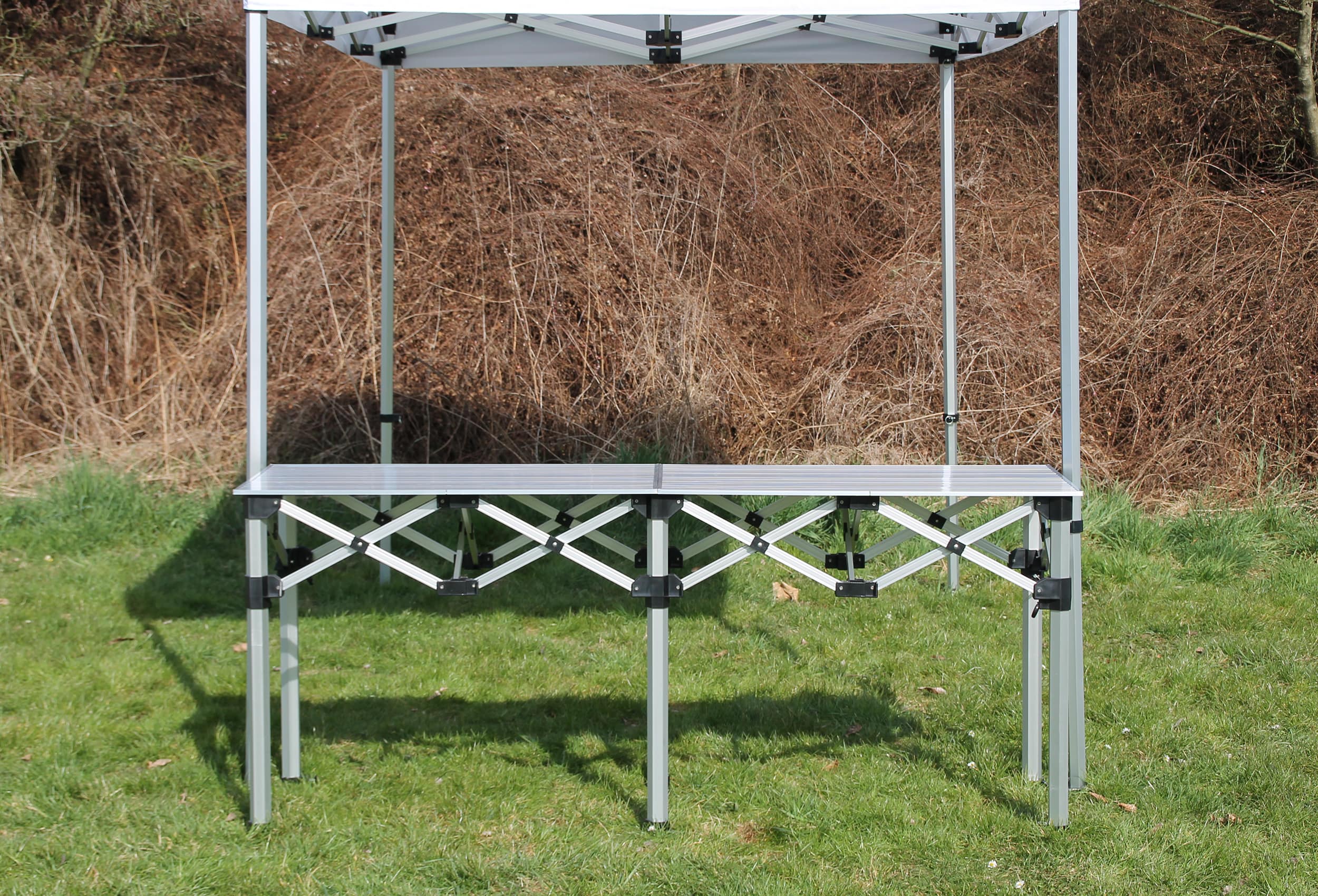Alu Falttisch Professional 3 m – mobile Theke für Events