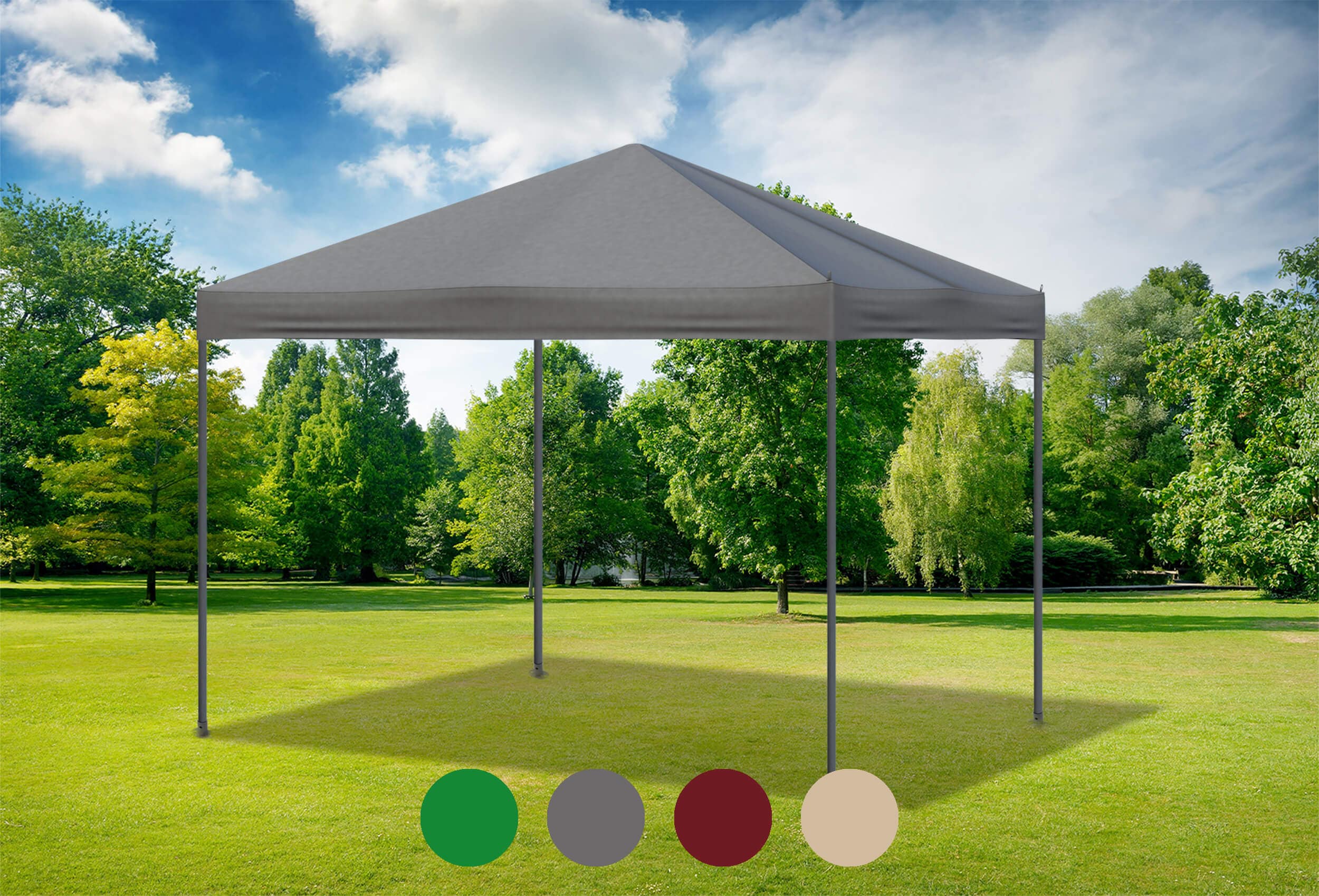 3x3 m Dachplane Sahara anthrazit