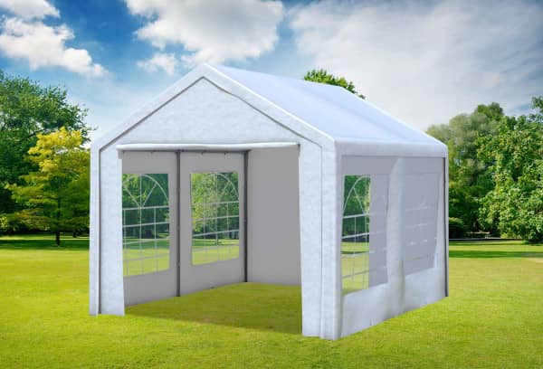 Partyzelt 3x4-6x12m Pavillon wasserdicht PE PVC Gartenzelt Beste Qualität 
