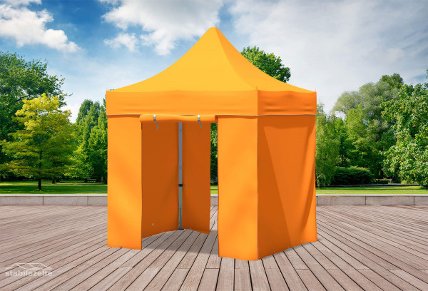 2x2 m Faltpavillon, orange